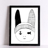 rabbit baby wall Posters decorative wall painting Canvas poster Art Print Wall Pictures Home Decoration