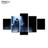 Modern Home Wall Decor Canvas Modular Frames Pictures Art HD Printed 5 Pieces Star Wars Painting On Canvas For Living Room