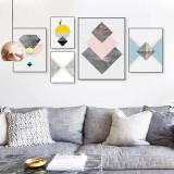 Modern Nordic Abstract Geometric Texture Shape Big Wall Art Poster Print Canvas No Frame Living Room Home Decor Picture Painting Modern Nordic Abstract Geometric Texture Shape Big Wall Art Poster Print Canvas No Frame Living Room Home Decor Picture Painting