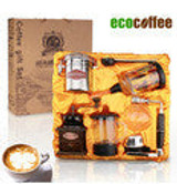 Free Shipping EMS FedEx DHL  1 Set Coffee set Syphon Maker Coffee Grinder Espresso Cappuccino coffee