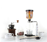 Free Shipping EMS FedEx DHL  1 Set Coffee set Syphon Maker Coffee Grinder Espresso Cappuccino coffee
