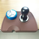 Free shipping Hot High Quality Espresso Coffee Tamper Silicone Rubber Tampering Corner Mat (No coffee tampering)