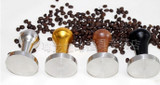 304 stainless steel 57.5MM professional coffee tamper GOLD