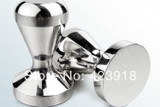 Free Shipping 304 stainless steel Coffee Tamper 51mm coffee depressor powder pressing device coffeeaccessories