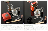 Free Shipping Electrical  Coffee Maker Siphon 3cups counted  syphon coffee maker