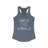 Rock The World Racerback Tank Top