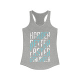 Harder Better Faster Stronger Racerback Tank Top