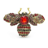 Crystal Bee Brooch