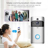 Wireless Smart WiFi DoorBell IR Video Visual Camera Intercom Home Security Kit