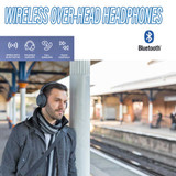 KitSound Slammers Wireless Bluetooth Over-Ear Headphones