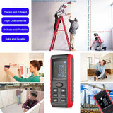 60m Digital Handheld Laser Distance Meter Range Finder Measure Diastimeter