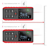 60m Digital Handheld Laser Distance Meter Range Finder Measure Diastimeter