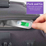 Portable Travel 110lb / 50kg LCD Digital Hanging Luggage Scale Electronic Weight Portable Travel 110lb / 50kg LCD Digital Hanging Luggage Scale Electronic Weight