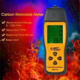 SMART SENSOR LCD Carbon Monoxide Meter Detector CO Gas Tester Monitor