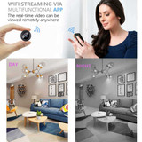 1080P HD Night Vision Remote Tiny Spy Hidden Camera Wifi Wireless DVR Home Security