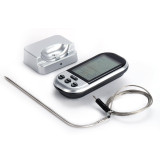 Wireless Digital Thermometer LCD Remote BBQ Grill Meat Kitchen Oven Food Cooking