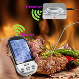 Wireless Digital Thermometer LCD Remote BBQ Grill Meat Kitchen Oven Food Cooking