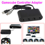 4 Ports for Gamecube NGC Controller Adapter For Nintendo -Wii U & Switch PC