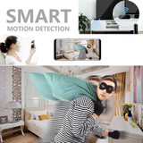 Wireless 1080P Spy Clock Alarm WiFi  Hidden Camera Recorder DVR Motion Detection