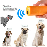 Dog Train Repeller Control LED Trainer Ultrasonic Anti Bark Device Stop Barking