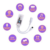 Mini Wifi LED Controller+ IR Remote For 5050/3528 RGBW LED Strip Light Phone