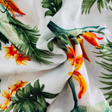 Beach Cover-up Women Boho Floral Kimono