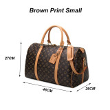 Fashion Waterproof Travel Bags Men/Women Fitness Handbag PU Leather Shoulder Bag Business Travel Tote Luggage Bag Male/Female