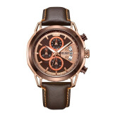 MEGIR New Chronograph Men Quartz Watch Creative Army Military  Watch Fashion Leather Wrist Watches MEGIR New Chronograph Men Quartz Watch Creative Army Military  Watch Fashion Leather Wrist Watches