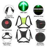 LED Wireless Cycling Vest
