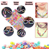DIY Handmade Jewelry Making Set, Beads with Accessories Set, Girl Weaving Bracelet,