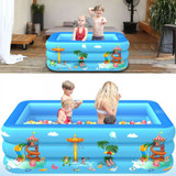 Inflatable Swimming Pool For Kids & Family, Paddle Pool Inflatable Swimming Pool For Kids & Family, Paddle Pool
