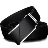 Genuine Leather Automatic Ratchet Buckle Belts
