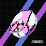 Electric Cigarette Coil Ring Lighters USB Rechargeable Flameless Metal Phone Ring Stand Holder Finger Grip 360 Degree Rotation