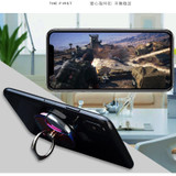Electric Cigarette Coil Ring Lighters USB Rechargeable Flameless Metal Phone Ring Stand Holder Finger Grip 360 Degree Rotation