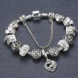 Antique I LOVE FAMILY Charm Bracelets