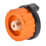 Outdoor Camping Hiking Equipment Aluminum Stove Conversion Split Gas Furnace Connector Cartridge Auto-off Tank Adapter