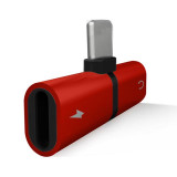 2 In 1 Headphone/Charging Cable Adapter for  iPhone