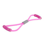 Hot Yoga Gum Fitness Resistance 8 Word Chest Expander Rope Workout Muscle Fitness Rubber Elastic Bands for Sports Exercise