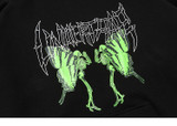 Dancing Skull Butterfly Hoodie