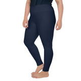 Dark Navy Plus Size Leggings
