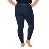Dark Navy Plus Size Leggings