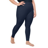 Dark Navy Plus Size Leggings