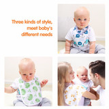 Tumama 8pcs Baby Cotton Animal Bandana Baby Eating Accessory