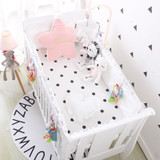 Cotton Baby Bedding Set Newborn Baby Crib Bedding Set for Girls Boys