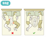 AAG Portable Baby Nest Cot Travel Newborn Bed Cribs Sleeping