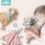 BabyGo Baby Soothe Appease Towel Soft Plush Comforting Toy Sleeping Animal Bear Elephant