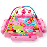 Soft Baby Play Mat Baby Music Playmat Educational Toys Newborn Gym Mat with Frame