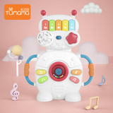 Tumama Multifunctional Musical Toys  Robot Piano Music Light Baby Toys