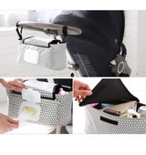 Baby Stroller Bag Milk Bottle Insulation Waterproof Colorful Fashion Hanging Storage Bags