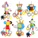 Crib Bell Cartoon Infant Toys Baby Plush  Crib Crib Bell Cartoon Infant Toys Baby Plush  Crib